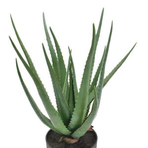 Aloe Vera, konstgjord krukväxt, 58 cm